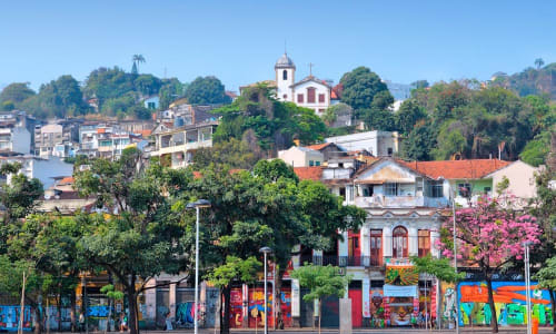 Santa Teresa neighborhood Rio De Janeiro, Brazil