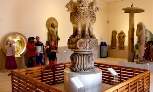 Sarnath Archaeological Museum Varanasi, India
