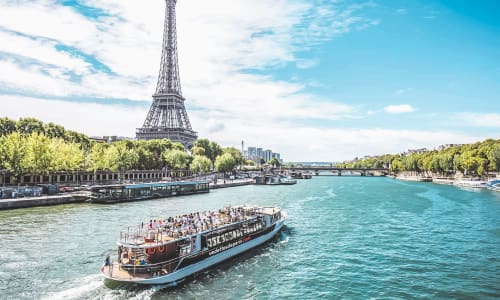 Seine River cruise Paris, France