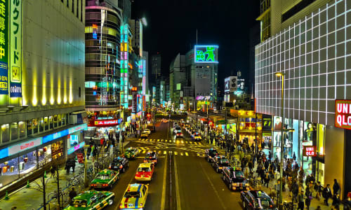 Shinjuku district Tokyo