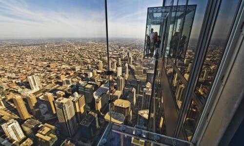 Skydeck at Willis Tower Chicago