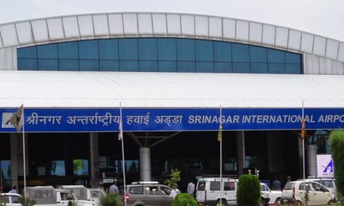 Srinagar airport Kashmir