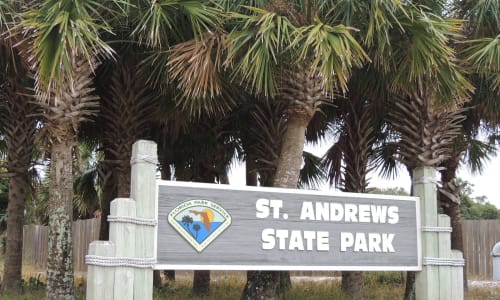 St. Andrews State Park (hiking trails Panama City Beach