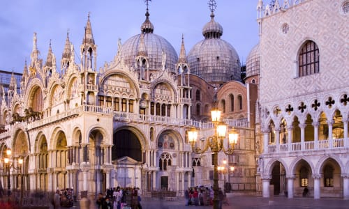 St. Mark's Basilica in Venice Italy