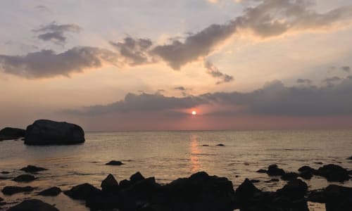 Sunset Point Kanniyakumari
