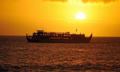Sunset cruise Goa, India