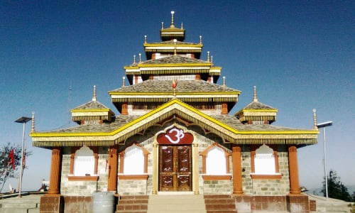Surkanda Devi Temple in Dhanaulti Uttarakhand