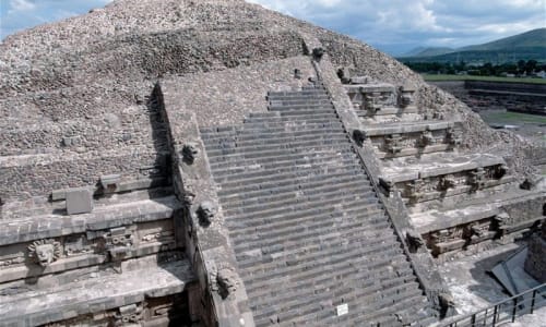 Temple of the Feathered Serpent Mexico