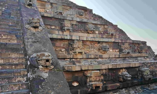 Temple of the Feathered Serpent Mexico City