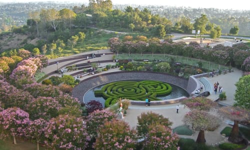 The Getty Center museum and gardens Los Angelos