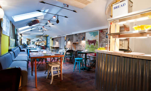 The Shed restaurant Lndn