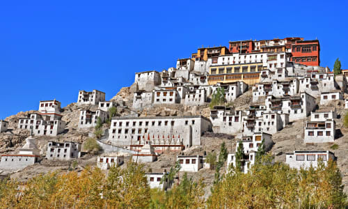 Thiksey monastery Leh-ladakh, India