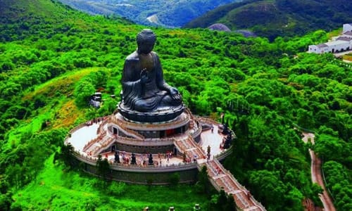 Tian Tan Buddha statue Hong Kong