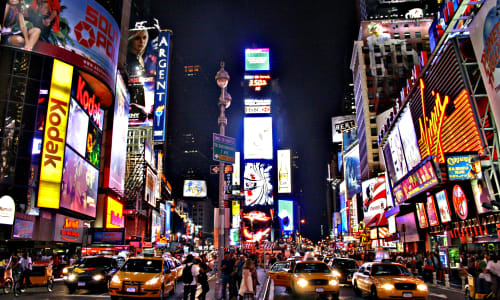 Times Square New York City, Usa