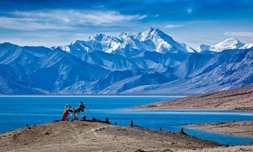 Tso Moriri Lake Leh-ladakh, India