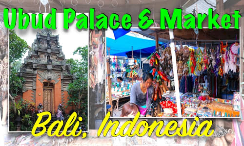 Ubud Palace and Market Bali