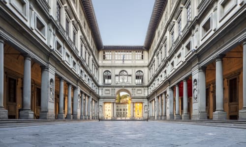 Uffizi Gallery in Florence Italy