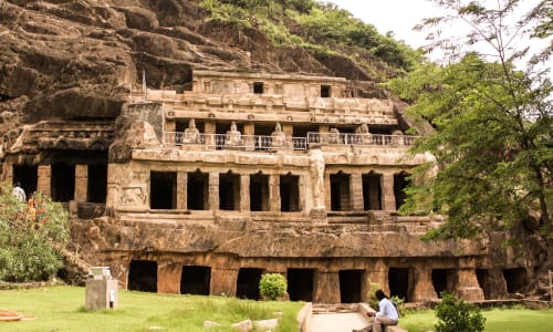 Undavalli Caves Vijayawada