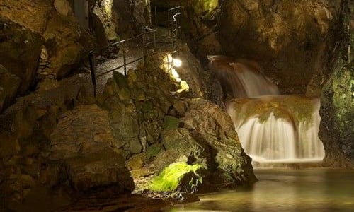 Underground waterfalls Interlaken