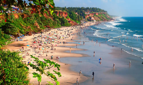 Varkala Beach Varkala Beach, India