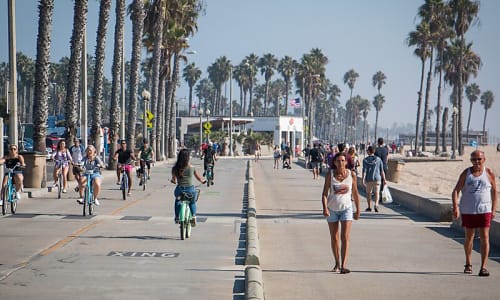 Venice Beach Boardwalk Los Angelos