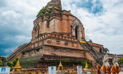 Wat Chedi Luang Chiang Mai, Thailand