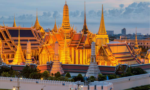 Wat Phra Kaew (Temple of the Emerald Buddha) Thailand