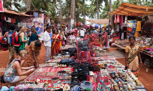 Wednesday Flea Market Goa